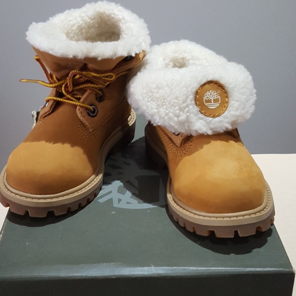 Timberland Kid's Icon Collection Roll-Top W/fleece - Picture 1 of 5